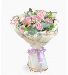 20li Lila Gül Buketi