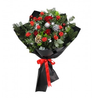 Siyah Kağıtta Kokina Buketi