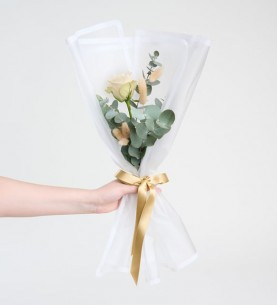 Beyaz Gül Buket