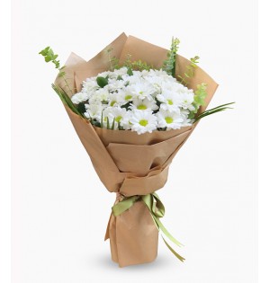 Beyaz Papatya Buketi