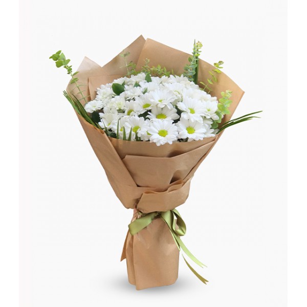 Beyaz Papatya Buketi