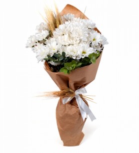 Beyaz Rüya Papatya Buketi