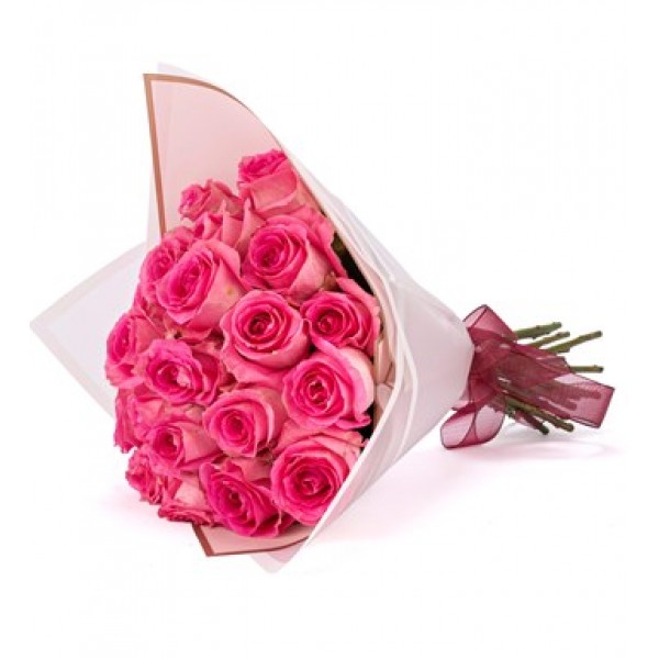 Premium Pembe Gül Buketi